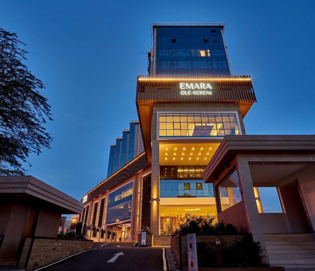 Conference hall interior view