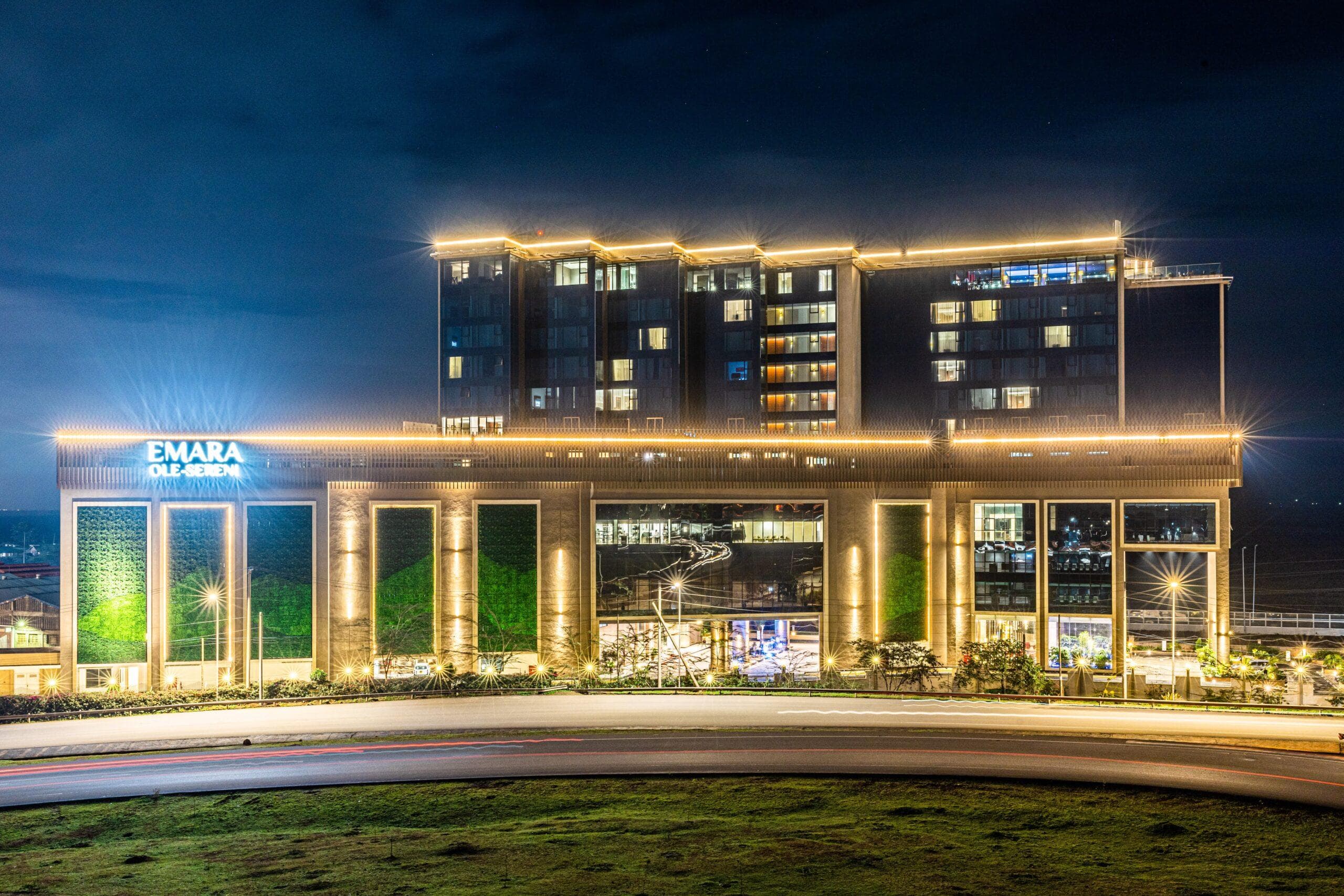 Networking area and reception